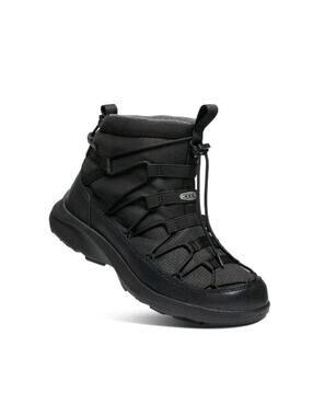 Keen Uneek SNK II Women's Size 7.5 Boots Chukka Waterproof Black Adjustable